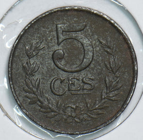Luxembourg 1918 5 Centimes 198584 combine shipping