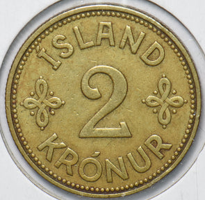 Iceland 1940 2 Kronur 192769 combine shipping