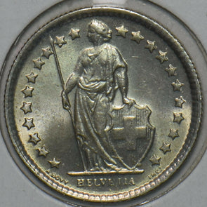 Switzerland 1963 1/2 Franc BU 297486 combine shipping