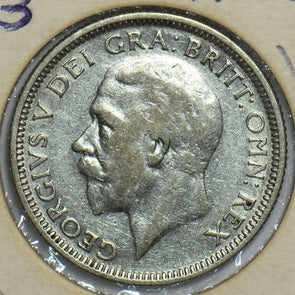 Great Britain 1933 Shilling Lion animal 197386 combine shipping