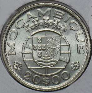 Mozambique 1960 20 Escudos BU 490645 combine shipping