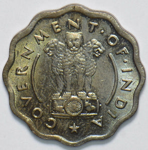 British India 1954 Anna Zebu animal Lion 490221 combine shipping