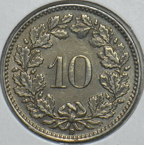 Switzerland 1940 10 Rappen 297480 combine shipping