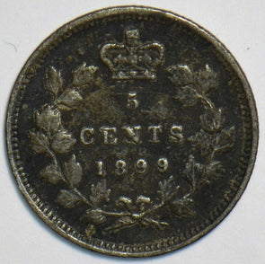 Canada 1899 5 Cents 152950 combine shipping
