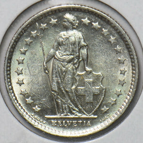 Switzerland 1962 1/2 Franc 193071 combine shipping