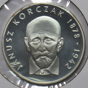 Poland 1978 Silver 100 Zlotych Eagle animal proof 292790 combine shipping