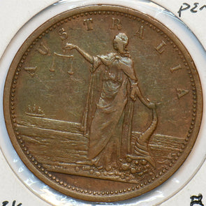 Australia 1820 Penny Token. Sydney 491021 combine shipping