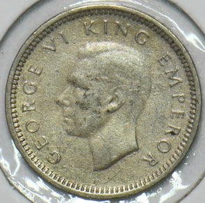 New Zealand 1941 3 Pence 196416 combine shipping