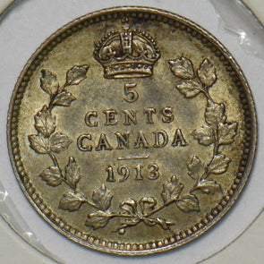 Canada 1913 5 Cents 196116 combine shipping