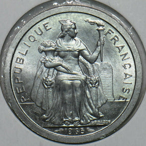 French Polynesia 1965 Franc 297803 combine shipping