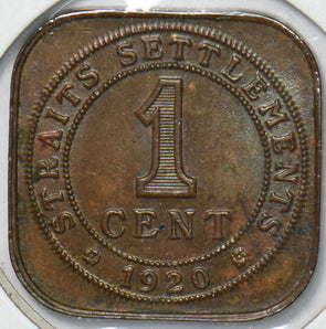 Straits Settlements 1920 Cent  291064 combine shipping