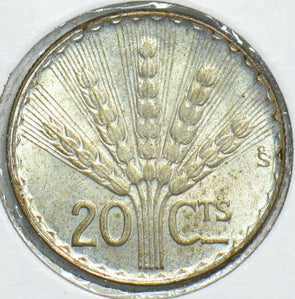 Uruguay 1942 20 Centesimos Choice BU 198502 combine shipping