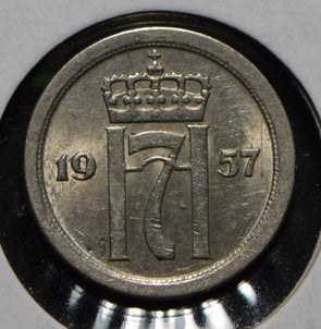 Norway 1957 10 Ore  191118 combine shipping