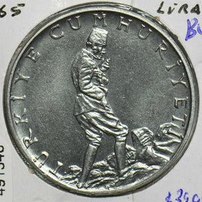 Turkey 1965 2 1/2 Lira BU 491346 combine shipping