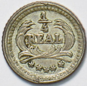 Guatemala 1890 1/4 Real 192796 combine shipping