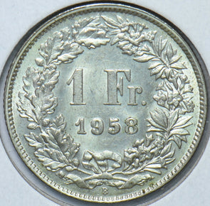 Switzerland 1958 Franc 240028 combine shipping