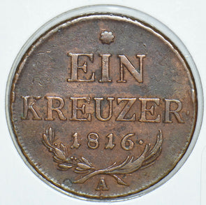 Austria 1816 Kreuzer Eagles animal 191589 combine shipping