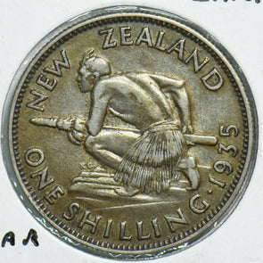 New Zealand 1935 Shilling 0 240891 combine shipping