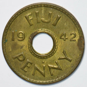 Fiji 1942 Penny 296747 combine shipping