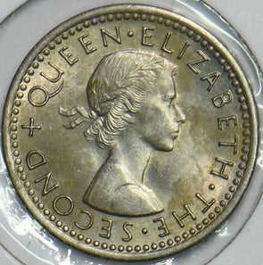 New Zealand 1964 3 Pence 196452 combine shipping