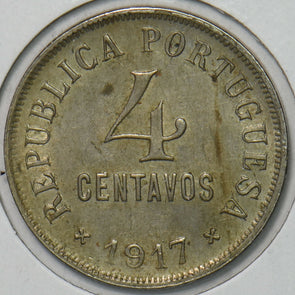 Portugal 1917 4 Centavos 297112 combine shipping