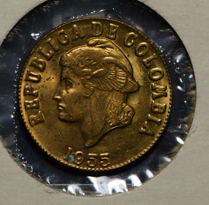 Colombia 1955 2 Centavos  290320 combine shipping