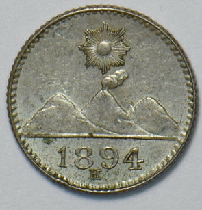 Guatemala 1894 1/4 Real 292882 combine shipping