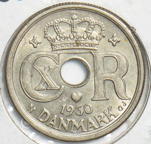 Denmark 1930 N 25 Ore 240552 combine shipping