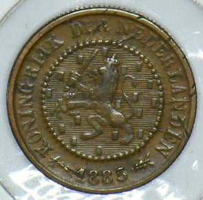 Netherlands 1885 1/2 Cent 291574 combine shipping
