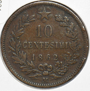Italy 1862 10 Centesimi  191831 combine shipping
