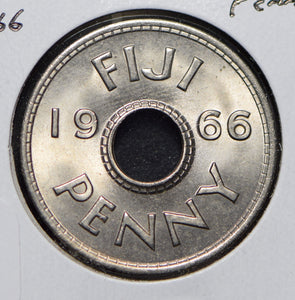 Fiji 1966 Penny  291983 combine shipping