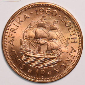 South Africa 1960 Penny 299375 combine shipping