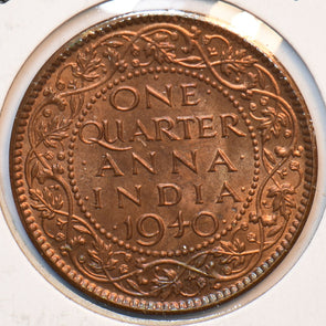 India British 1940 B 1/4 Anna 294101 combine shipping