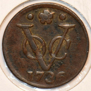 Netherlands East Indies 1736 Duit 490739 combine shipping