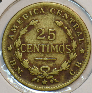 Costa Rica 1946 25 Centimos 196313 combine shipping