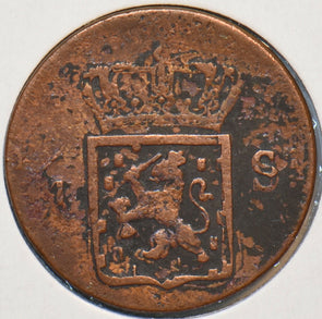 Netherlands East Indies 1823 Stuiver Lion animal 902753 combine shipping