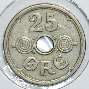 Denmark 1930 25 Ore 198195 combine shipping