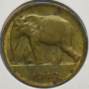 Belgian Congo 1944 Franc Elephant animal 297062 combine shipping