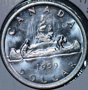 Canada 1959 Dollar CA0003 combine shipping