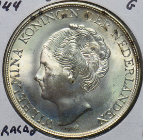 Netherlands Antilles 1944 2 1/2 Gulden 294965 combine shipping