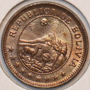 Bolivia 1951 H Boliviano Alpaca animal 295242 combine shipping