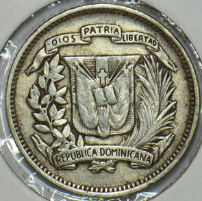 Dominican Republic 1937 10 Centavos 152435 combine shipping