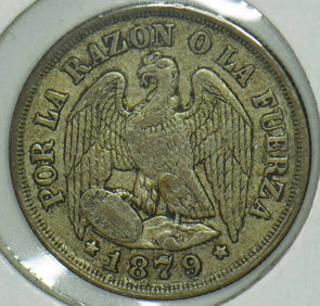 Chile 1879 Decimo Vulture animal 291165 combine shipping