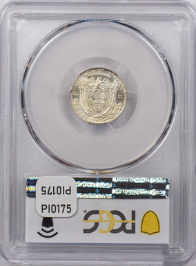 Panama 1962 1/10 Balboa PCGS MS 65 KM-10.2 PI0175 combine shipping