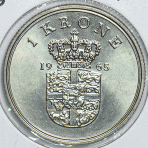 Denmark 1965 Krone 240995 combine shipping
