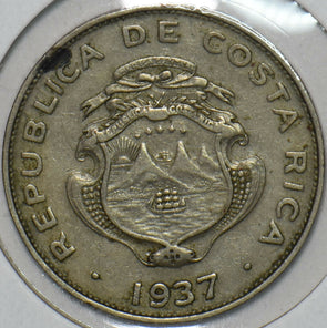 Costa Rica 1937 25 Centimos 196205 combine shipping