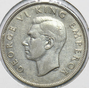 New Zealand 1942 George VI 1/2 Crown Ram animal 192194 combine shipping