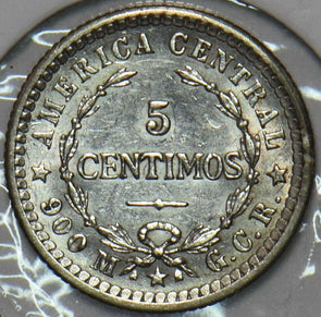Costa Rica 1905 5 Centimos 297501 combine shipping