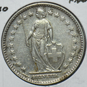 Switzerland 1940 2 Francs 151177 combine shipping