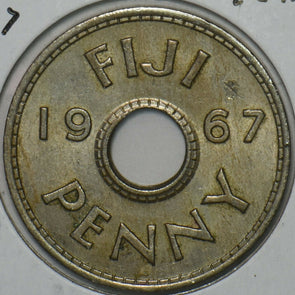 Fiji 1967 Penny 196344 combine shipping